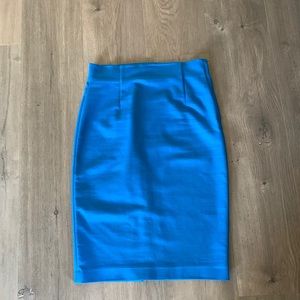 Zara blue pencil skirt S